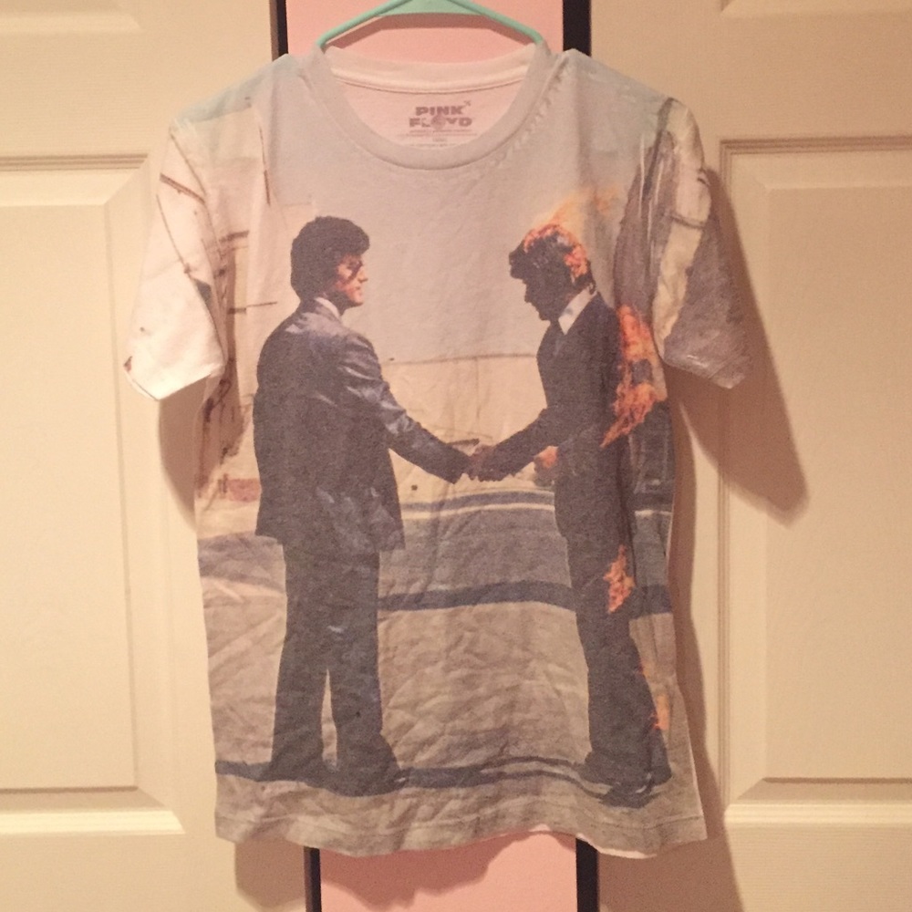 Pink Floyd Wish You Were Here Album Cover Shirt